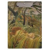 Rousseau Oerwoud Tropische Tijger Kunst Klembord (Voorkant)