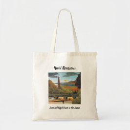 Rousseau Seine and Eiffel Tower in the Sunset Tote Bag