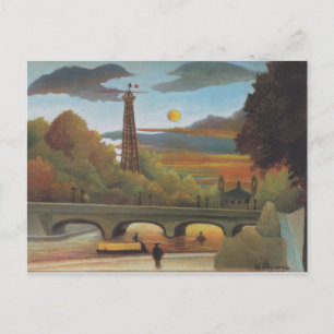 Rousseau Seine en Eiffeltoren in de zon Briefkaart