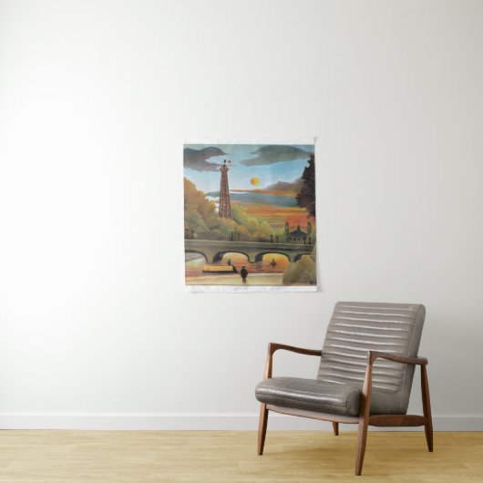 Rousseau - Seine en Eiffeltoren Wandkleed (In situ)