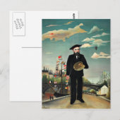 Rousseau - Self-Portrait, 1890 Briefkaart (Voorkant / Achterkant)