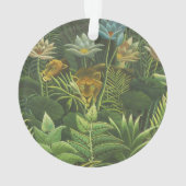 Rousseau Tropical Jungle Lion Peinture (dos)
