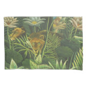 Rousseau Tropisch Oerwoud Leeuw Schilderen Kussensloop (Voorkant)