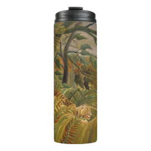 Rousseau's Tiger art tumbler Thermosbeker
