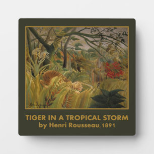 Rousseau's tijgerplaque fotoplaat