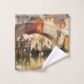 Roussoff's Venetië kunst handdoek set (Wasdoekje)