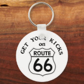 route66 sleutelhanger (Voorkant)