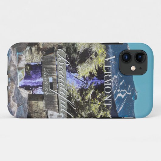 Route 100, Vermont Case-Mate iPhone Case (Achterkant (horizontaal))