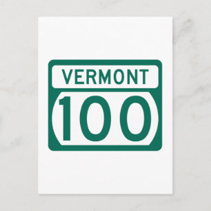 Route 100, Vermont, Verenigde Staten Briefkaart