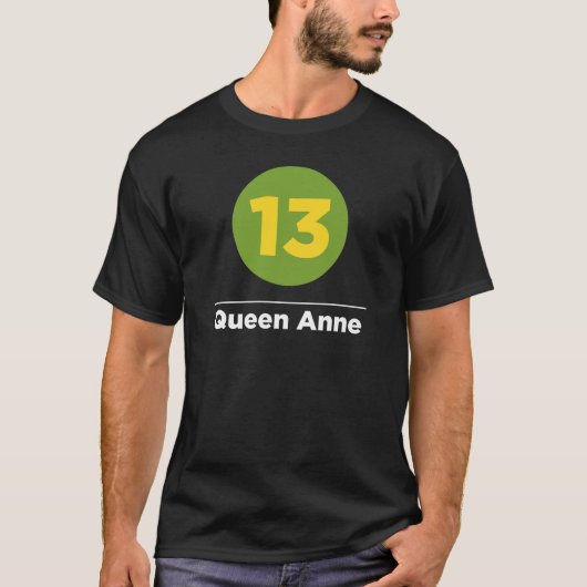 Route 13 - Queen Anne T-shirt (Voorkant)