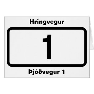 Route 1 (Õjóðvegur 1) Ring Road (Hringvegur)