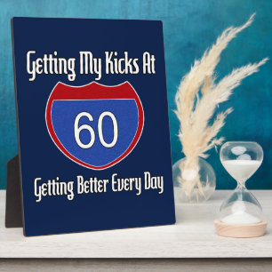Route 60th Birthday Fotoplaat