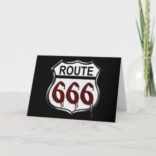 Route 666 kaart