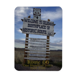 Route 66 - 100 - One Hundred Years Old 1026 -2026 Magneet