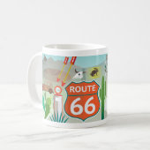 Route 66 11oz ou 15oz Mug (Devant gauche)