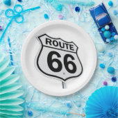 Route 66 9-inch bord (Feest)
