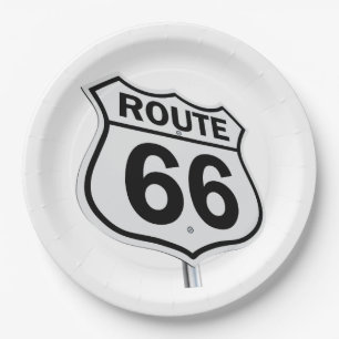 Route 66 9-inch bord