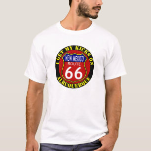 ROUTE 66 ALBUQUERQUE NIEUW MEXICO T-SHIRT
