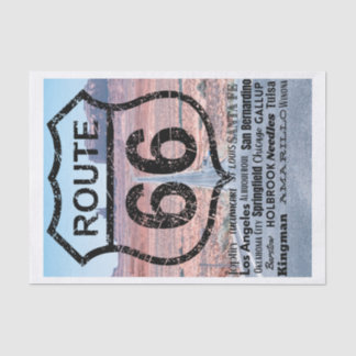 Route 66 Americana Vloeipapier Tissuepapier