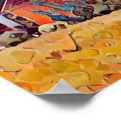 Route 66 Arcadia Ronde Schuur Olieverf Schilderij Poster (Hoek)