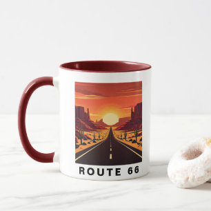 Route 66 Arizona USA Retro Reizen Mok