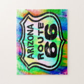Route 66 Art Déco Arizona. Puzzle (Vertical)