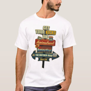 **ROUTE 66*** AUTOROUTE LÉGENDAIRE T-SHIRT