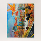 Route 66 avec Marvin et les Poodles PUZZLE (Vertical)