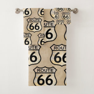 Route 66 bad handdoek