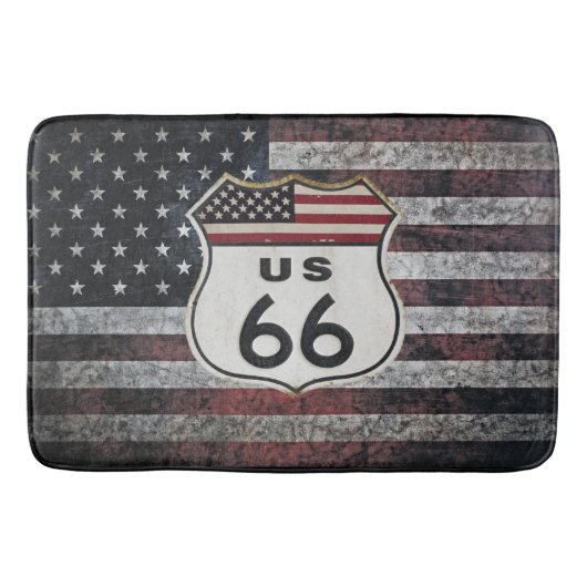 Route 66 badmat (Voorkant)
