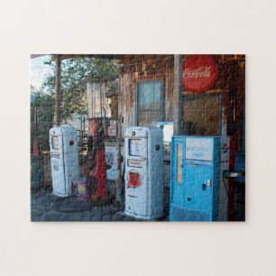 Route 66 Benzinepomp Arizona. Legpuzzel