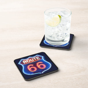 Route 66 bier onderzetter