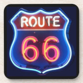 Route 66 bier onderzetter (Voorkant)