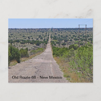 Route 66 bij Tucumcari New Mexico Briefkaart