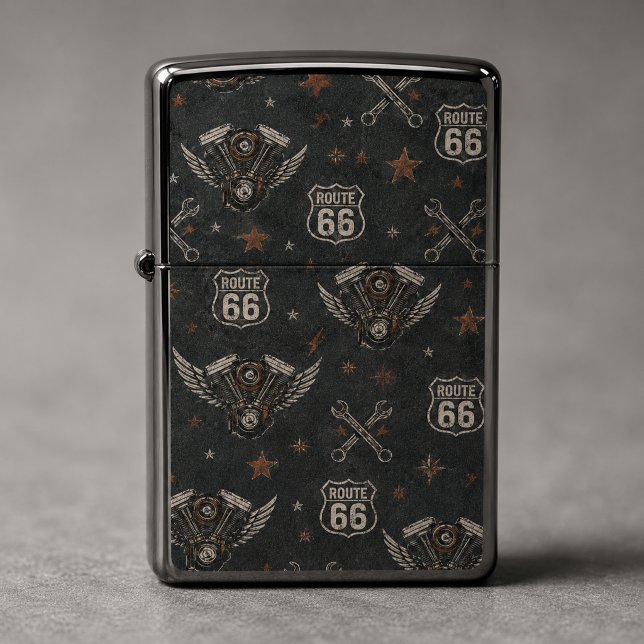 Route 66 Biker Garage Vlam (Creator heeft geüpload)