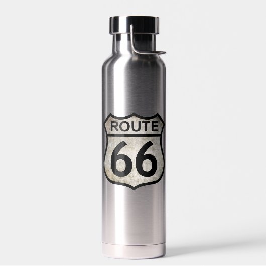 Route 66 Bouteille d'eau isolée (Gauche)
