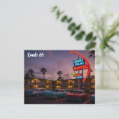 Route 66 briefkaart (Staand voorkant)