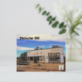 Route 66 Briefkaart (Staand voorkant)