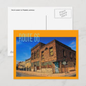 Route 66 Briefkaart (Voorkant / Achterkant)