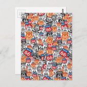 Route 66 briefkaart (Voorkant / Achterkant)