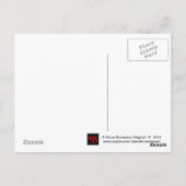 Route 66 Briefkaart wegstop (Achterkant)