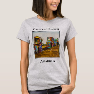 Route 66, Cadillac Ranch, Amarillo Texas T-shirt