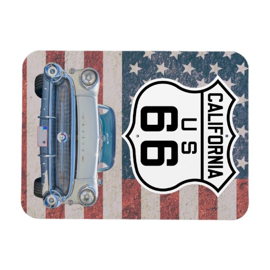 Route 66 California Magnet (Horizontal)
