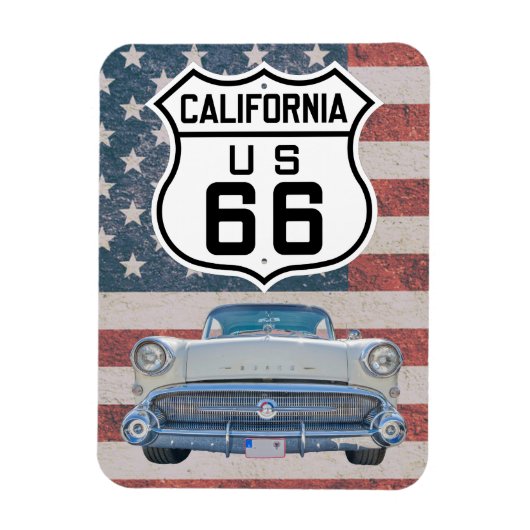 Route 66 California Magnet (Vertical)