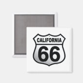 Route 66 California Magnet Magneet (Voorkant / Achterkant)