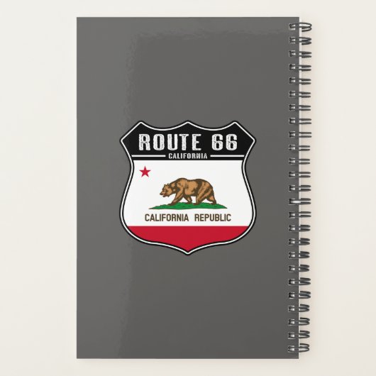 Route 66 Californië Planner (Achterkant)