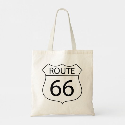Route 66 Canvas tas (Achterkant)