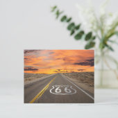 Route 66 Carte postale (Debout devant)