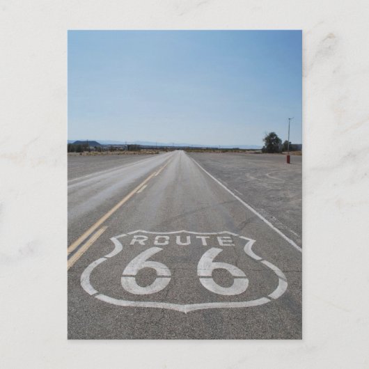 ROUTE 66 CARTE POSTALE DE VOYAGE (Devant)