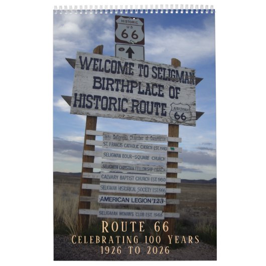 Route 66 - Celebrating 100 Years 1926 - 2026 Kalender (Hoes)